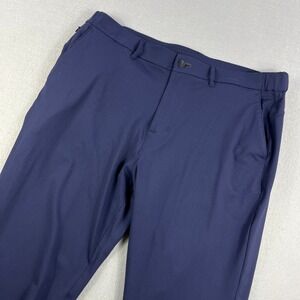 Public Rec All Day Every Day Pants Mens 36x28 Navy Blue Technical Commuter Chino